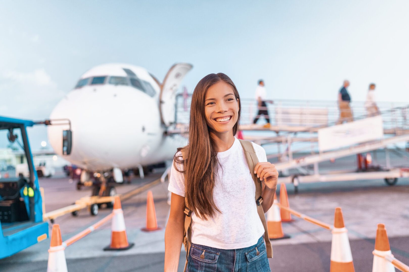 Student at Airport